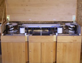 Seitenrolle von oben